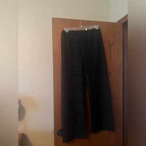 Exhilaration Black eyelet swim pants